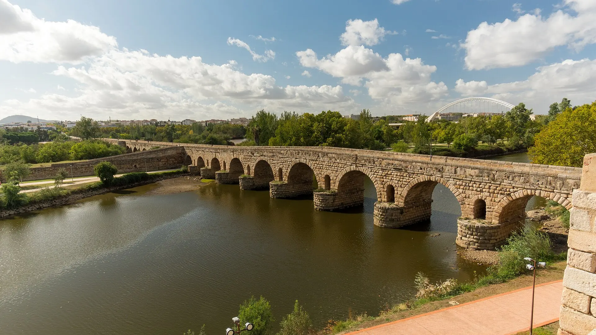 Puente Romano sobre el Guadiana en Mérida
